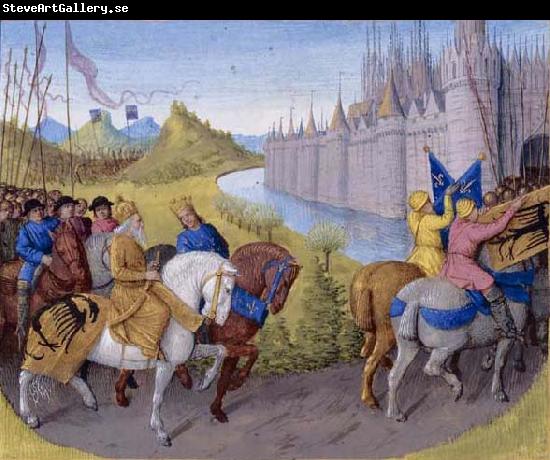 Jean Fouquet Arrival of the crusaders at Constantinople